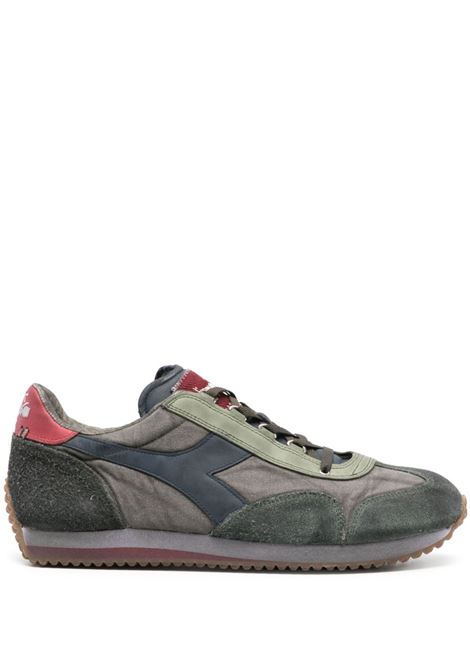 Sneakers grigio in vitello scamosciato DIADORA | 174736-EQUIPE H DIRTY STONE WASHED EVO75122